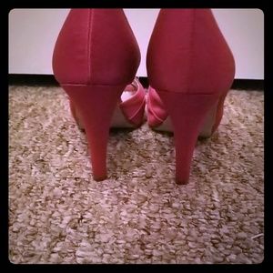 Watermelon David bridal shoes